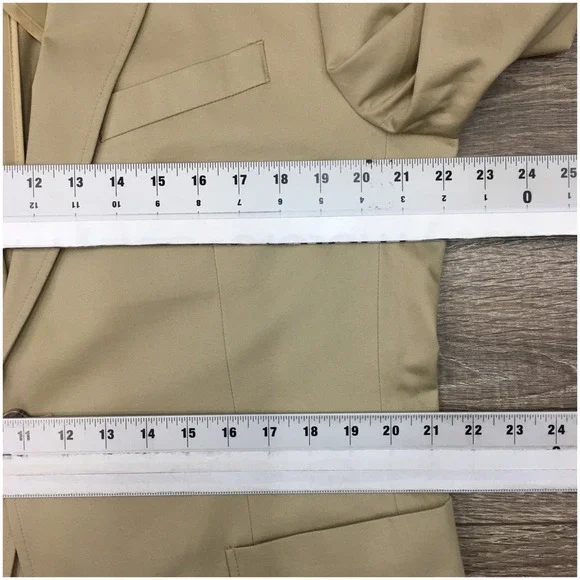 STAFFORD Mens Blazer Sport Coat‎ Casual Jacket Size 42R Classic Cotton Suit